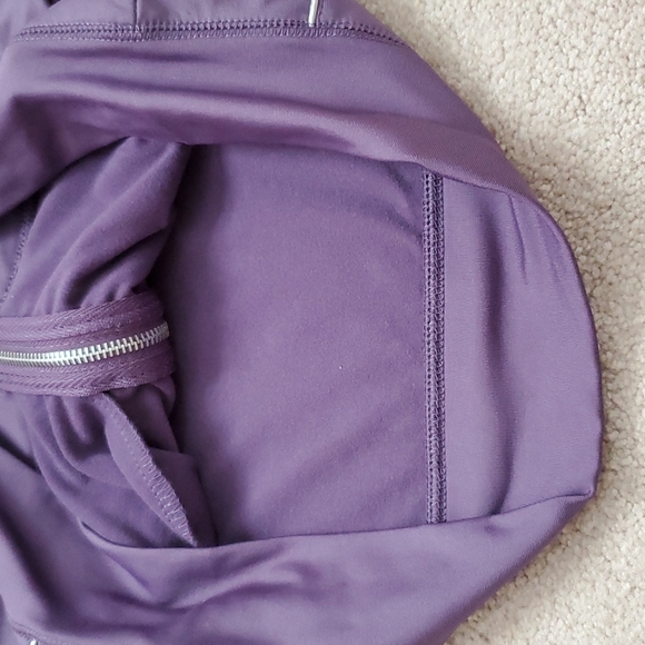 BCBG Plum /Silver Active Wear Jacket - Picture 7 of 7